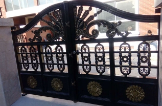 鄭州別墅庭院門